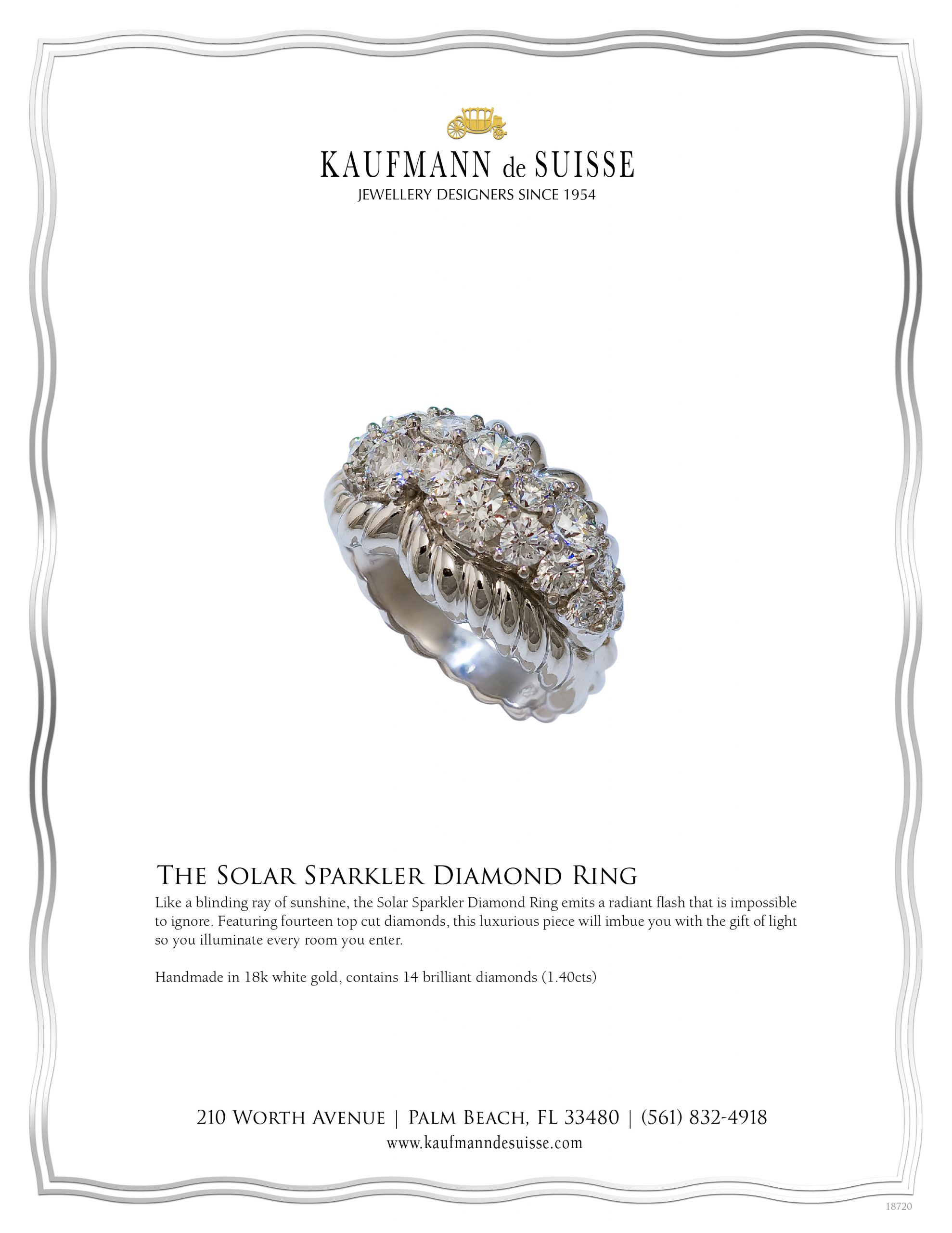 The Solar Sparkler Diamond Ring - Image 3