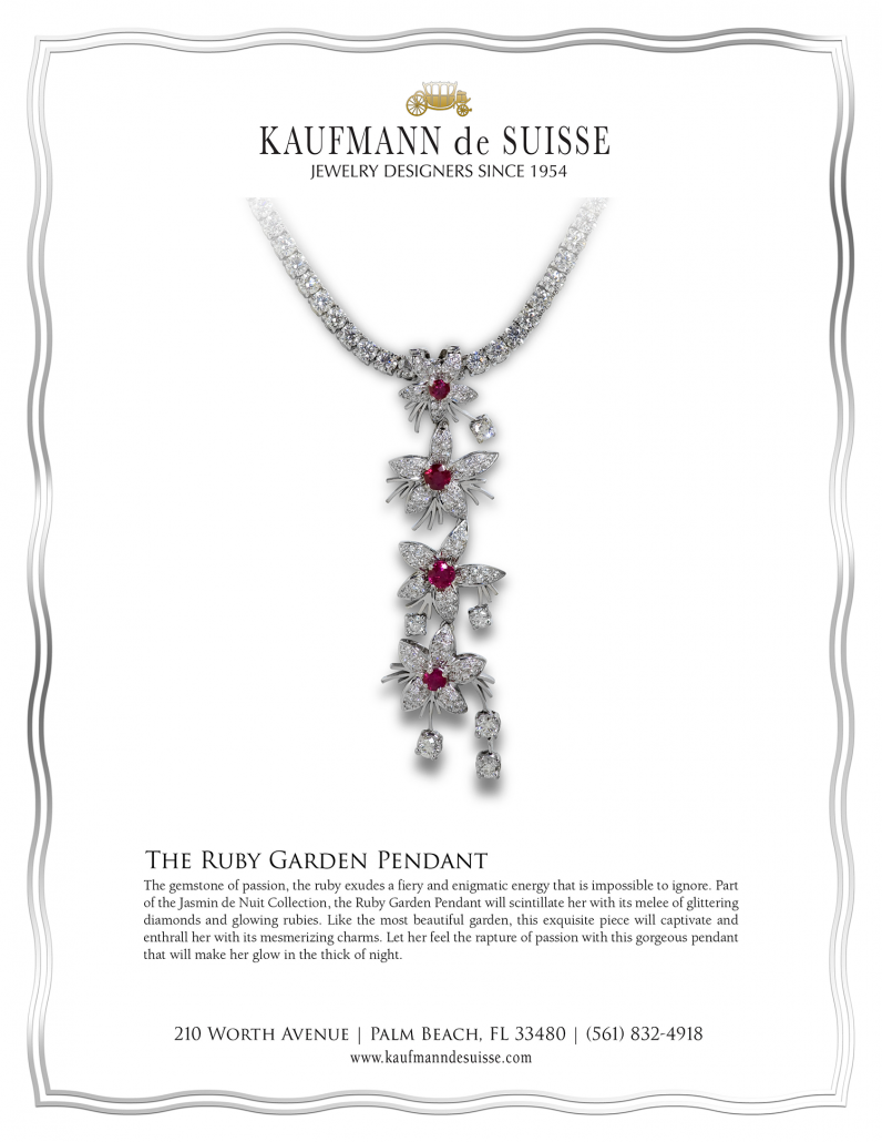 The Ruby Garden Pendant