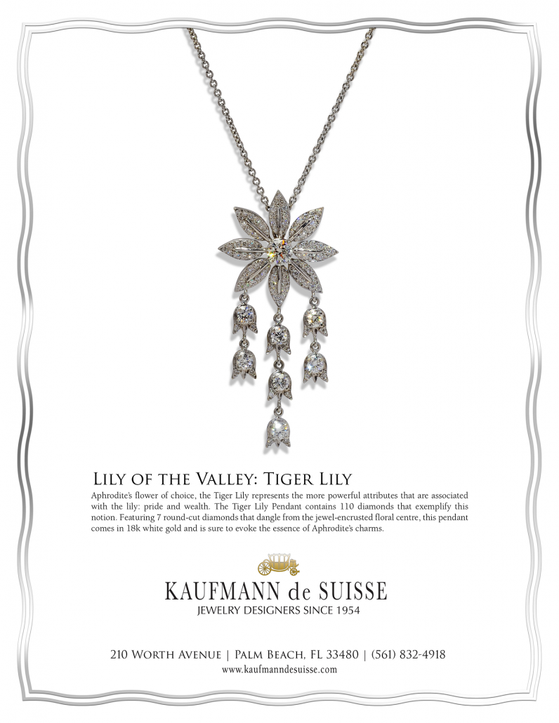 Lily of the Valley Diamond Necklace