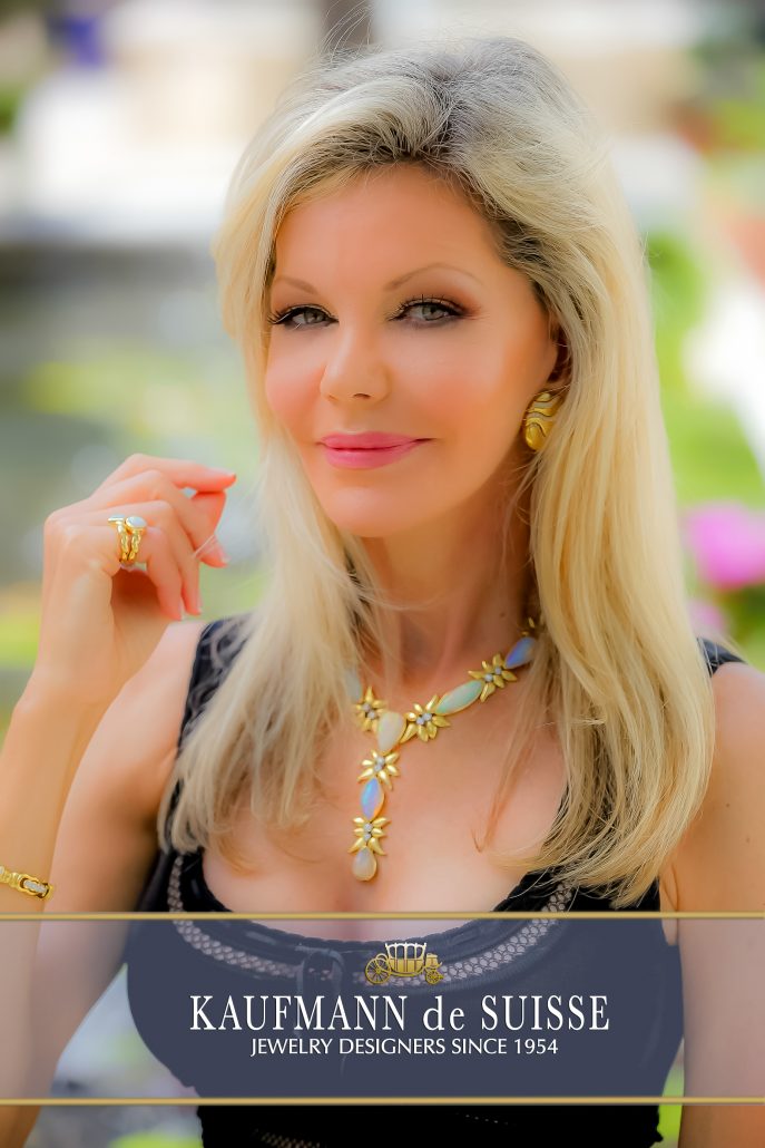 130 CT Opal and Diamond Necklace