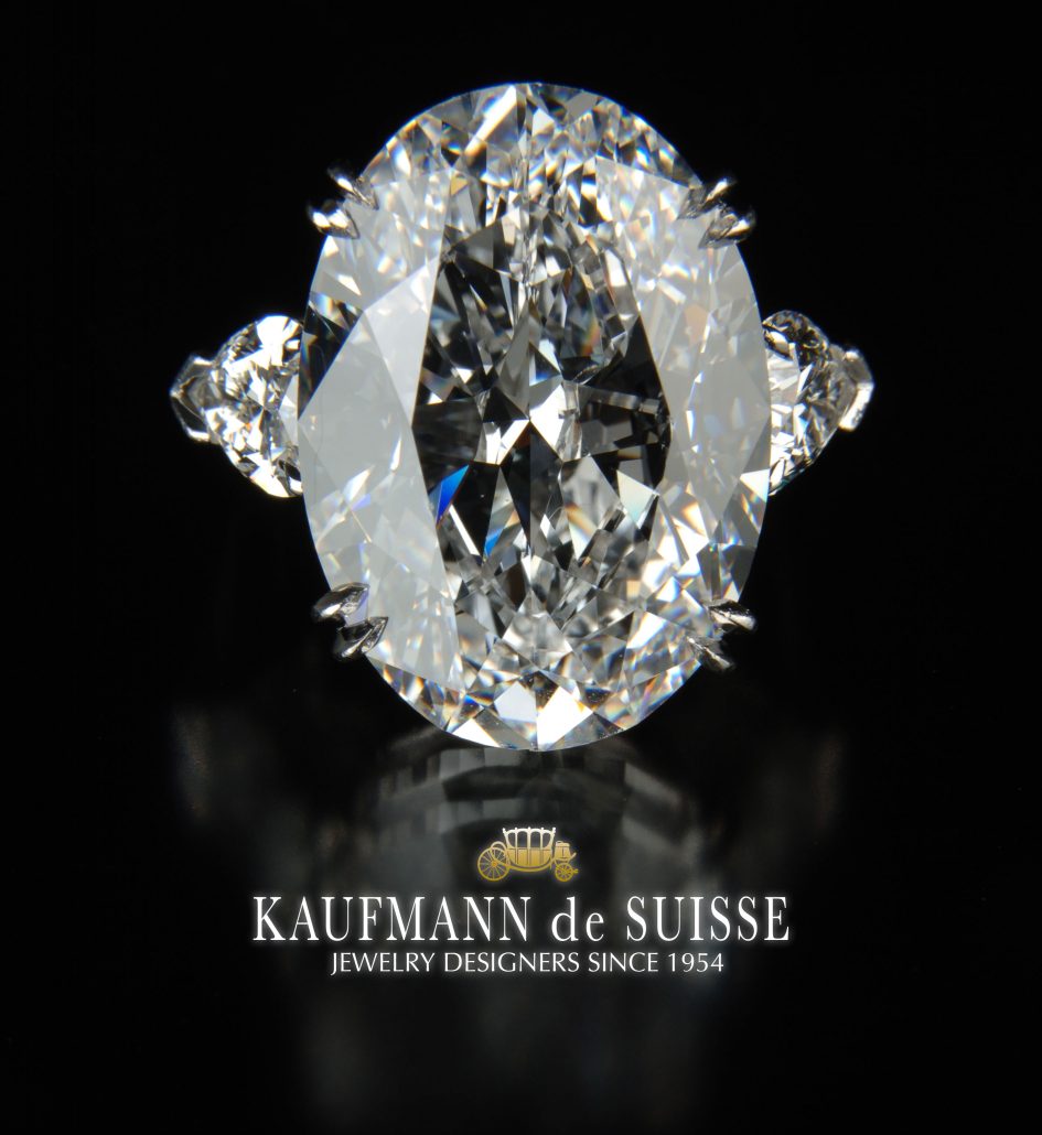 Gorgeous Diamond Oval Ring