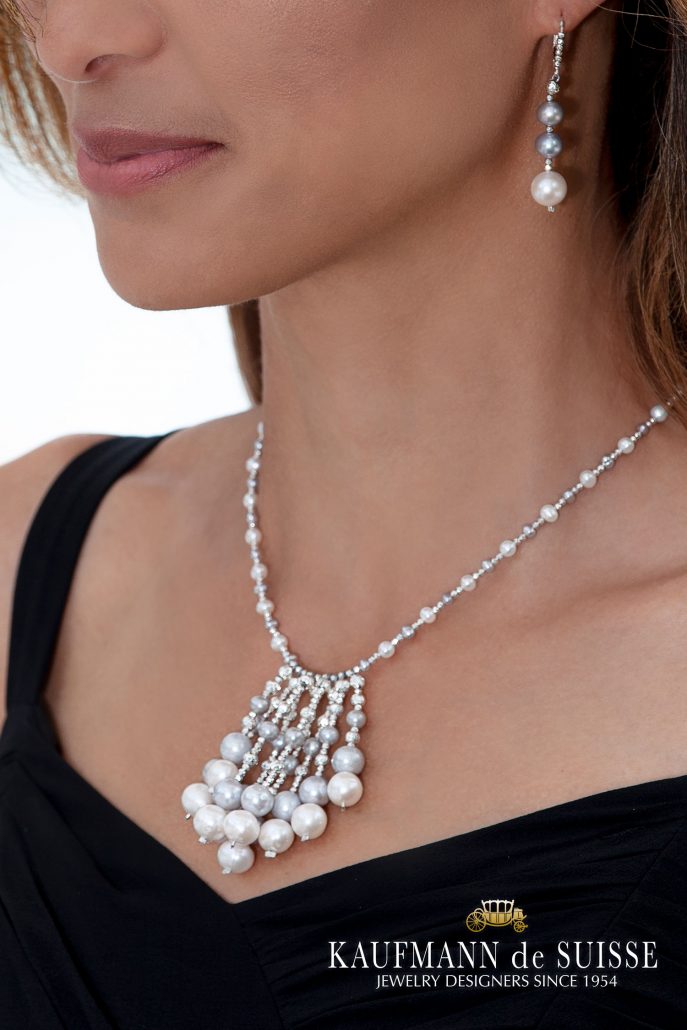Gray Freshwater Pearl Necklace