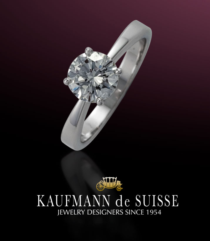 Round Diamond Engagement Ring