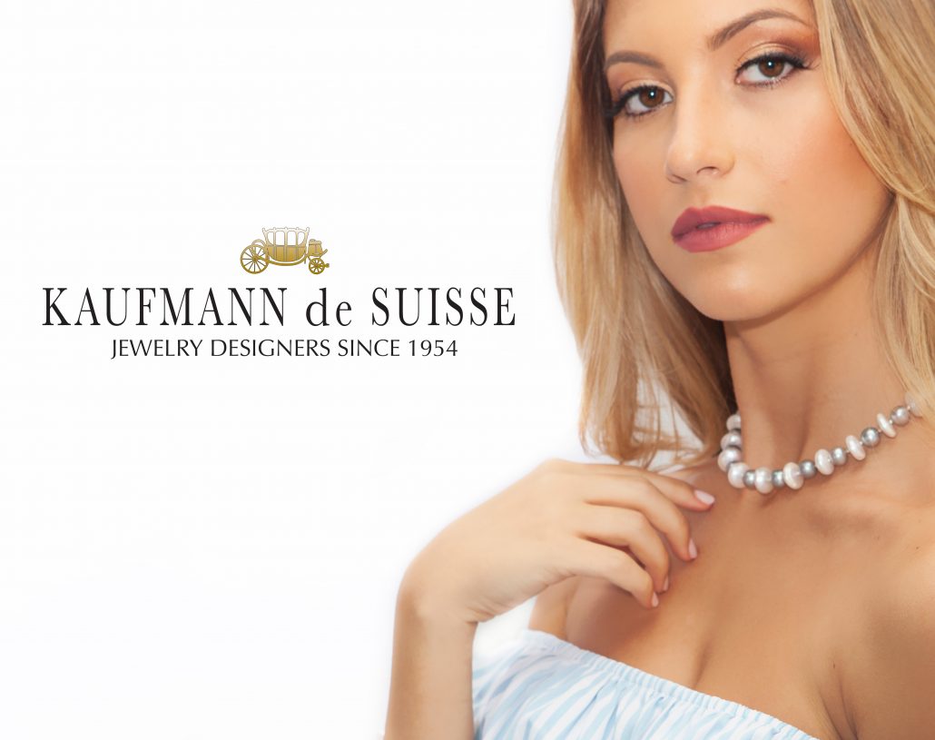 White and Gray Pearl Choker